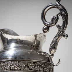 Clearance Pamono Silver Milk Jug by Carl Ehrenfried Giese, Greifswald, Germany, 1830s