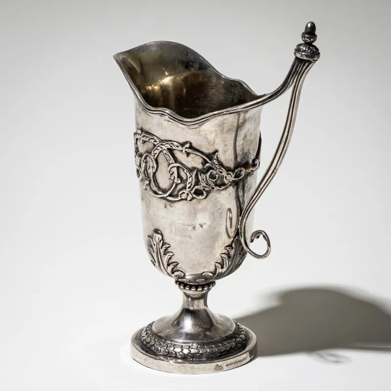 Sale Pamono Silver Milk Jug, Leipzig, Germany, 1800s