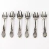 Pamono Silver Oyster Forks, France, Set of 6> Cutlery & Serving Utensils
