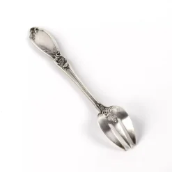 Pamono Silver Oyster Forks, France, Set of 6><noscript><img width=