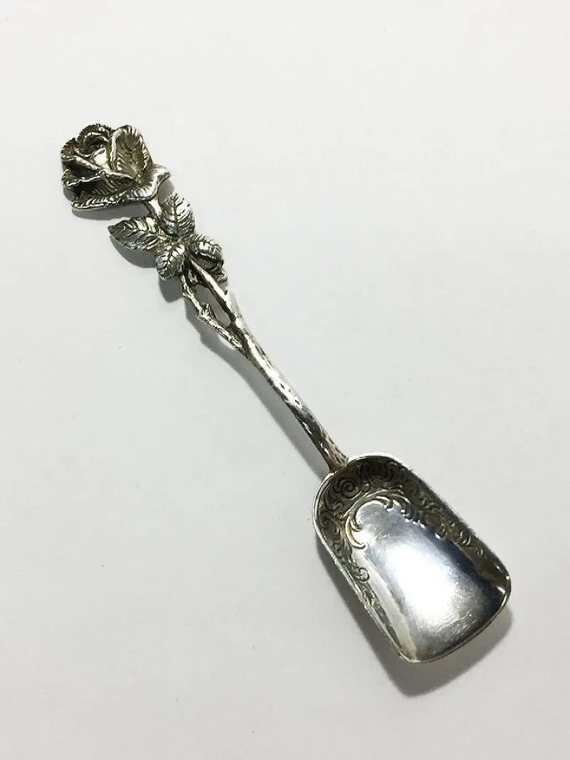 Online Pamono Silver Pastry Forks, Teaspoons and Sugar Scoop by Christoph Widmann, Germany, Set of 13