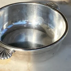 Hot Pamono Silver Plate Metal Bowl by Felix Frères, France