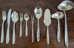 Pamono Silver Plated Cutlery from Michelin Solingen, 1970s, Set of 58