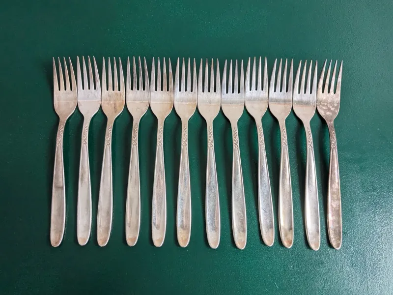 Pamono Silver Plated Cutlery from Michelin Solingen, 1970s, Set of 58