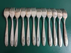 Pamono Silver Plated Cutlery from Michelin Solingen, 1970s, Set of 58