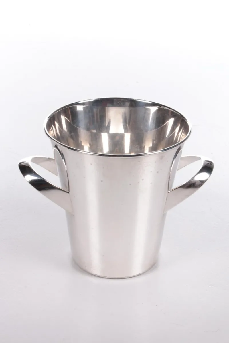 Pamono Silver Plated Designer Champagne Cooler WMF Kurt Mayer Design, 1960s> Ice Buckets & Wine Coolers