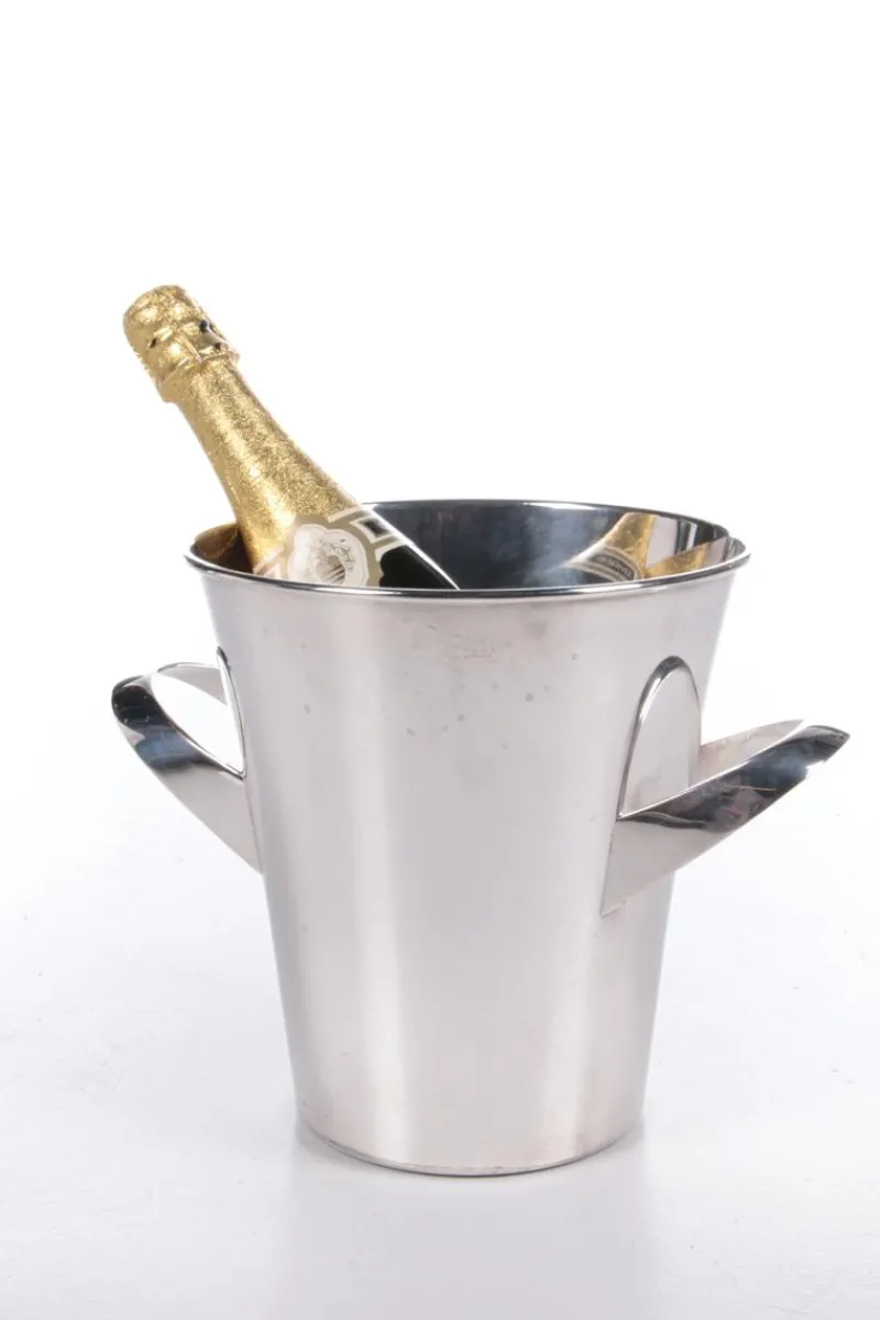 Pamono Silver Plated Designer Champagne Cooler WMF Kurt Mayer Design, 1960s> Ice Buckets & Wine Coolers