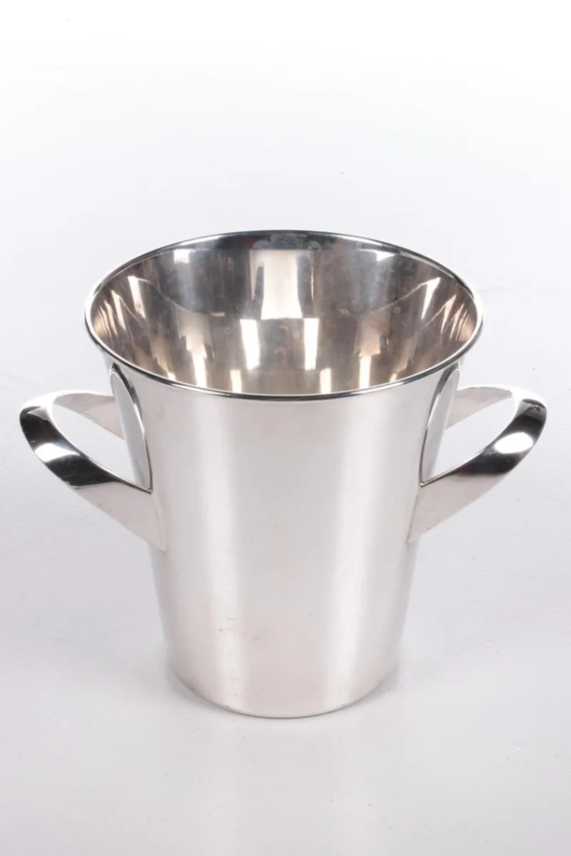 Pamono Silver Plated Designer Champagne Cooler WMF Kurt Mayer Design, 1960s> Ice Buckets & Wine Coolers