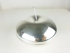 Pamono Silver Plated Metal Bowl and Box from Christofle, 1960s, Set of 2><noscript><img width=