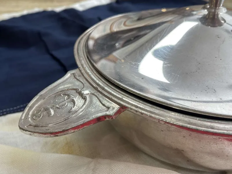 Outlet Pamono Silver Plated Vegetable Dish