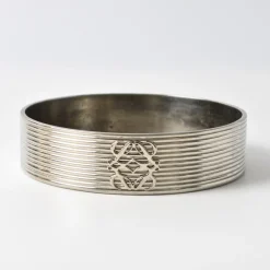 Pamono Silver Plated Wine Bottle Coaster from Loewe, 1980s> Ice Buckets & Wine Coolers