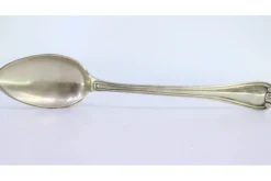 Online Pamono Silver Rice and Serving Spoon with Embossed Handle Grooves
