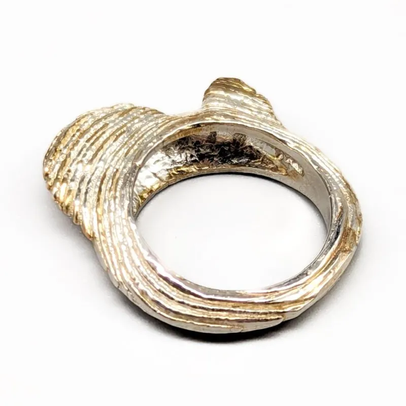 Pamono Silver Ring from Flora Danica> Rings