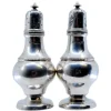 New Pamono Silver Salt and Pepper Shakers, Set of 2