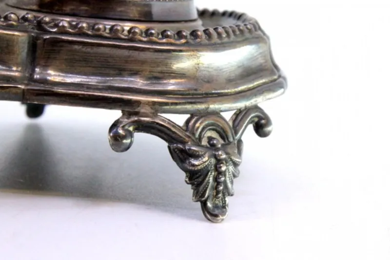 Outlet Pamono Silver Salt and Pepper Shakers with Pearly Friezes