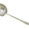 New Pamono Silver Soup Ladle with Raised Edges