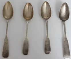 Online Pamono Silver Spoons, Set of 4