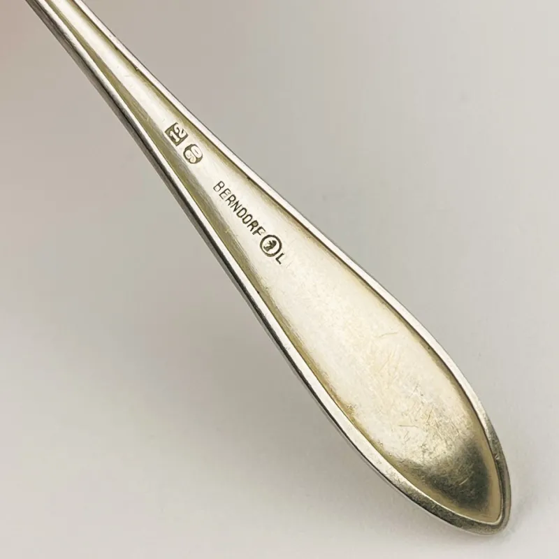 Outlet Pamono Silver Teaspoons Theodor Meyer Bern from Berndorf, 1920s, Set of 6
