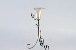 Pamono Silver Toothpick Holder with Chalice Cut> Dinnerware Accessories
