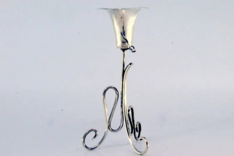 Pamono Silver Toothpick Holder with Chalice Cut> Dinnerware Accessories