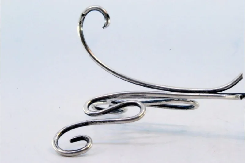 Pamono Silver Toothpick Holder with Chalice Cut> Dinnerware Accessories