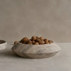 Pamono Silver Travertine Eclipse Bowl from Kiwano Concept><noscript><img width=