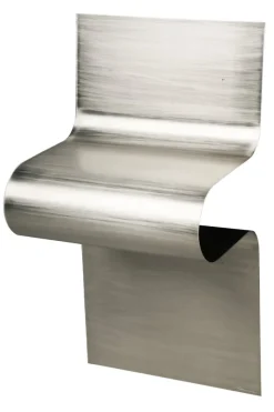 Outlet Pamono Silver Wave Console by Julien Vidame