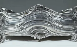 Hot Pamono Silvered Bronze Planter by Victor Saglier