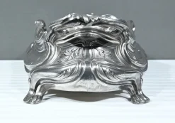 Hot Pamono Silvered Bronze Planter by Victor Saglier