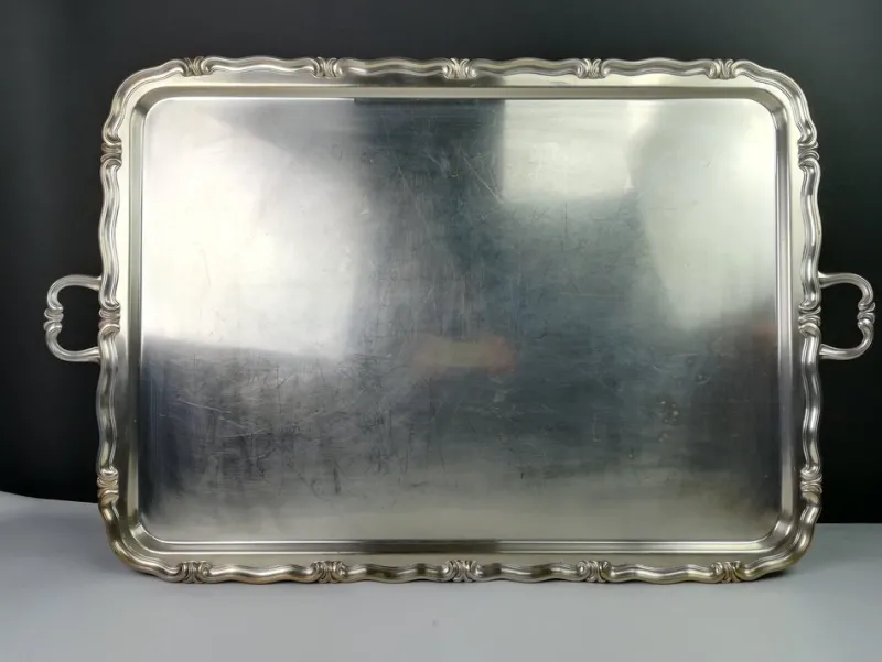 Online Pamono Silver-Plated Banquet Serving Tray from WMF, Germany, 1920s
