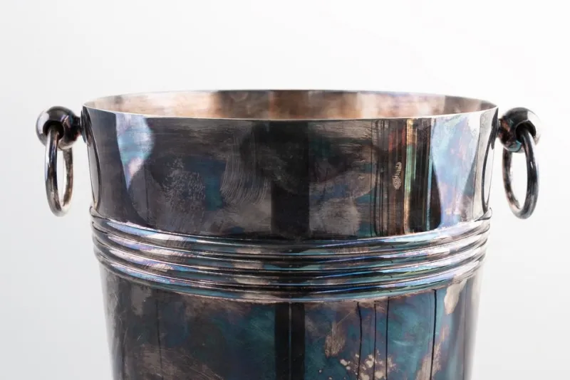 New Pamono Silver-Plated Champagne Bucket from Christofle, France, 1950s