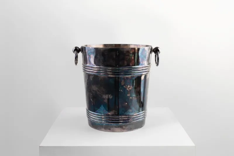 New Pamono Silver-Plated Champagne Bucket from Christofle, France, 1950s