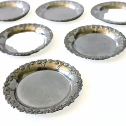 Best Pamono Silver-Plated Coasters, Sweden, 1900s, Set of 5