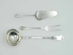 Pamono Silver-Plated Cutlery Set for Six People, 1920s, Set of 57> Cutlery & Serving Utensils