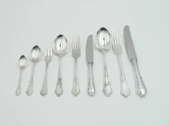Pamono Silver-Plated Cutlery Set for Six People, 1920s, Set of 57><noscript><img width=