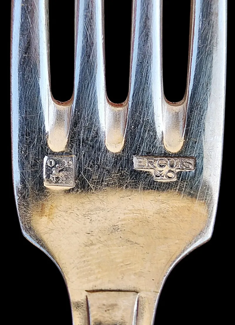 Outlet Pamono Silver-Plated Cutlery Set from Ercuis, 1930s, Set of 87