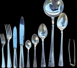 Outlet Pamono Silver-Plated Cutlery Set from Ercuis, 1930s, Set of 87