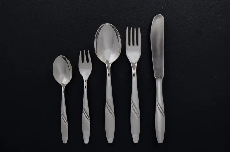 Pamono Silver-Plated Cutlery Set for 6, 1950s, Set of 33> Cutlery & Serving Utensils