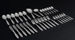Pamono Silver-Plated Cutlery Set for 6, 1950s, Set of 33><noscript><img width=
