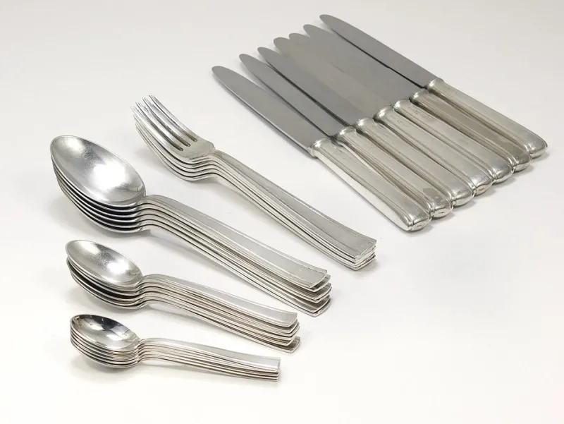 Hot Pamono Silver-Plated Flatware Cutlery for Six by Gio Ponti for Krupp, Austria, 1950s, Set of 31