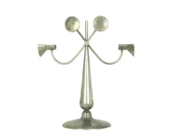 Hot Pamono Silver-Plated Metal Candleholder by Michele De Lucchi for Produzione Privata, 1996