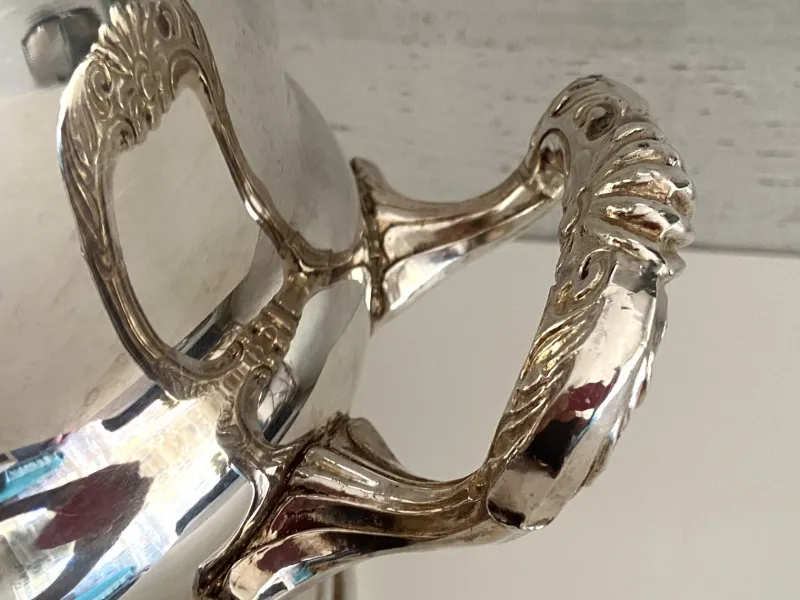 Pamono Silver-Plated Metal Medici Cooler from Viners, Taiwan, 1960s> Dinnerware Accessories