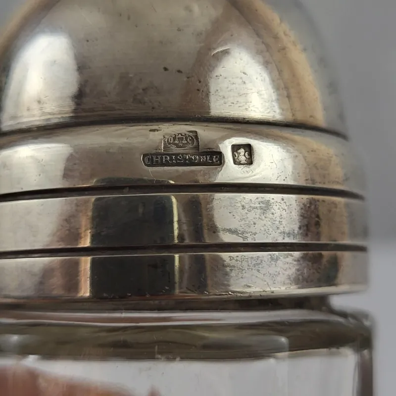 Pamono Silver-Plated Metal Shaker from Christofle, 1940s> Dinnerware Accessories