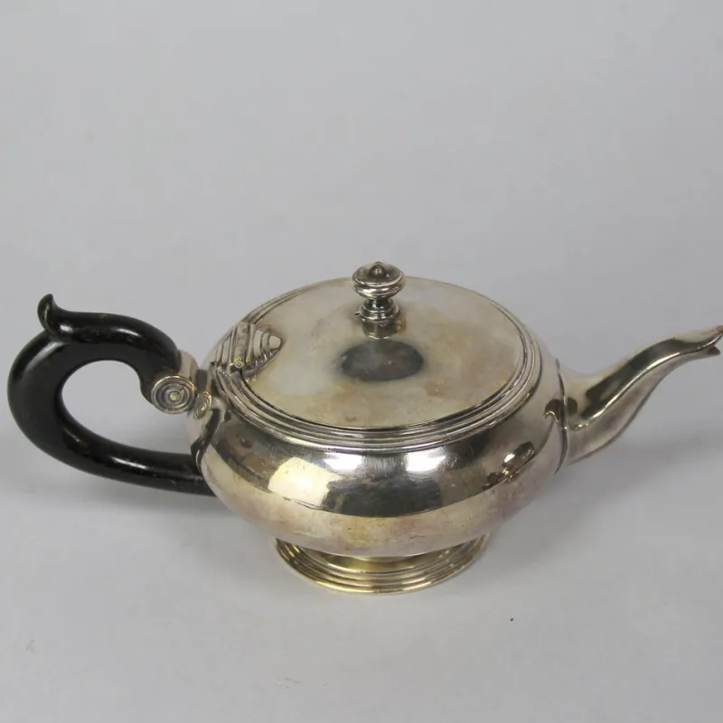 Pamono Silver-Plated Metal Teapots from Christofle, Set of 2> Dinnerware Accessories