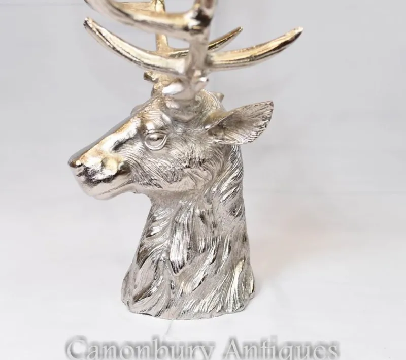Hot Pamono Silver-Plated Stag Champagne Cooler
