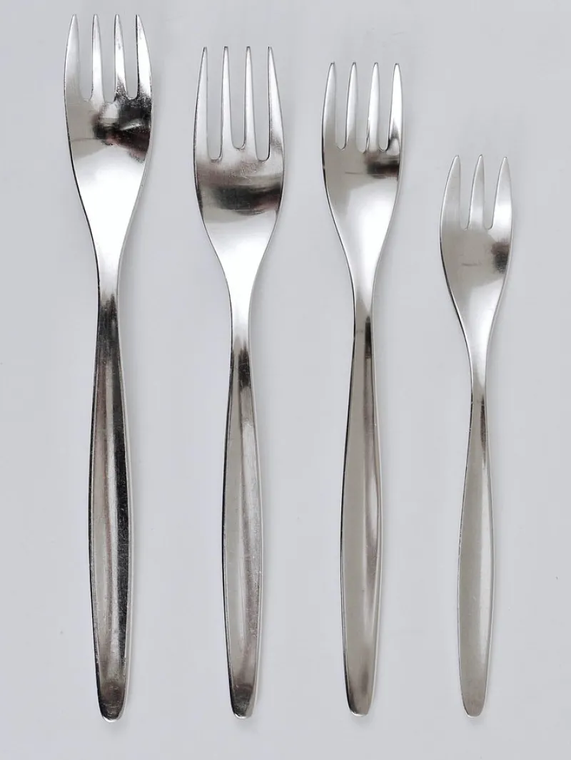 Pamono Silver-Plated Stockholm Flatware by Kurt Mayer for WMF, Germany, 1960s, Set of 120> Cutlery & Serving Utensils