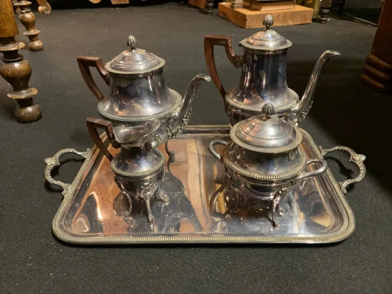 Pamono Silver-Plated Tea Service> Coffee & Tea Service