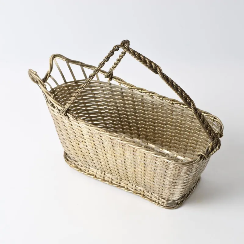 Best Pamono Silver-Plated Wine Basket from Christofle, 1960s