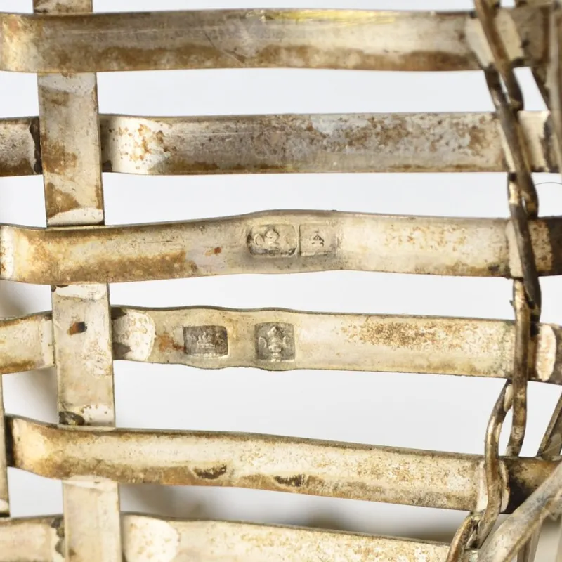 Best Pamono Silver-Plated Wine Basket from Christofle, 1960s