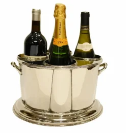 Pamono Silver-Plated Wine Cooler> Ice Buckets & Wine Coolers